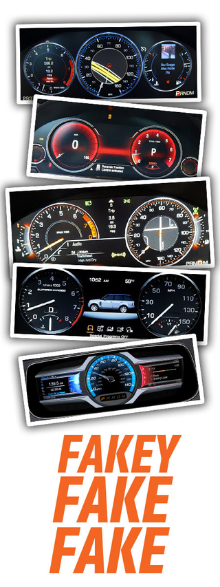 Illustration for article titled It's Time To Let Analog-Looking Gauges Die